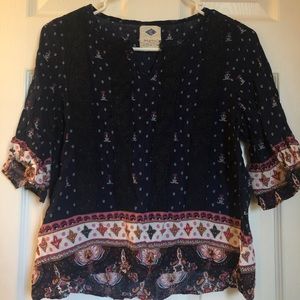 women’s boho shirt